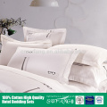 Hotel bedding/Wholesale 200TC cotton bedding set,blue bed sheet duvet cover pillowcase